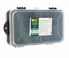 Ящик для крепежа FIT 65645 органайзер двухсторонний 7", 17,5 х 10,6 х 4,6 см от Водопад  фото 1