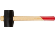 Киянка Курс Оптима 45350 резиновая, деревянная ручка 50 мм от Водопад  фото 1