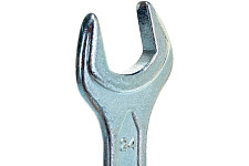 Ключ рожковый Biber тов-093055 (24 / 27 мм) кованый оцинкованный от Водопад  фото 3