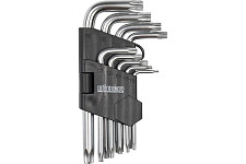 Набор ключей Biber тов-085699 Torx, T10-T50, 9 шт., Cr-V сталь от Водопад  фото 1