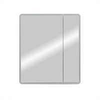 Зеркальный шкаф Континент Emotion 700х800, датчик движения, 2 полки, петли Firmax, пластиковый фасад от Водопад  фото 2