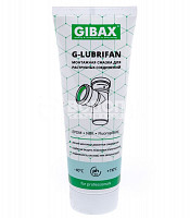 Смазка силиконовая Gibax G-Lubrifan для монтажа раструбных соединений 250г. от Водопад  фото 1