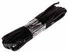 Шнур вязаный ПП 8 мм с серд., универс., черный, 15 м