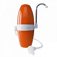 Фильтр бытовой Аквафор Модерн-1 212509, питьевая вода, ХВС, многослойный карбонблок, настольный, оранжевый от Водопад  фото 1