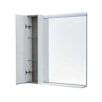 Зеркало- шкаф Акватон Рене 1A222502NRC80 80 см, белый/грецкий орех от Водопад  фото 2