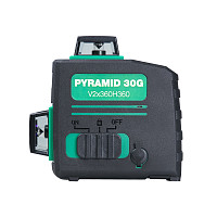 Уровень лазерный Fubag 3D Pyramid 30G 31632 с зеленым лучом V2х360H360 от Водопад  фото 4
