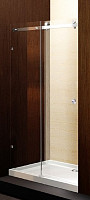 Душевая дверь раздвижная Avek Gold K 10291 200х195, стекло прозрач. 8мм, профиль хром от Водопад  фото 1