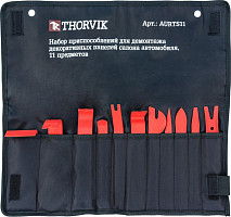 Набор приспособлений Thorvik AURTS11 для демонтажа декоративных панелей автомобиля, 11 предметов от Водопад  фото 2