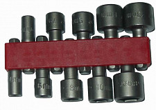 Головка торцевая магнитная Skrab 33440, 4-13 x 38 мм 10 шт от Водопад  фото 1