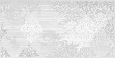 Вставка настенная Cersanit Grey Shades узор белый 29,8x59,8 (ШТ) от Водопад  фото 1