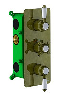 Душевая система Timo Nelson SX-1391/02SM встраиваемая, антик от Водопад  фото 3