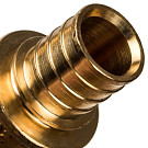 Тройник аксиальный Stout 25х25х20 мм, для PEX трубы, латунь