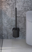 Туалетный ерш Artwelle Schwarz 7729 с крышкой черный от Водопад  фото 4