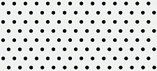 Вставка настенная Cersanit Evolution точки черно-белый 20x44 (ШТ) от Водопад  фото 1