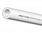 Полипропиленовая труба Gibax  PN10 90х8,2 мм для ХВС, белая, 1м