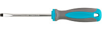 Отвертка MOS 53708М CrV сталь, прорезиненная ручка SL5 x 100 мм