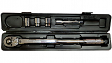 Ключ динамометрический Skrab 44158, 1/2" 28-210 Нм набор от Водопад  фото 2