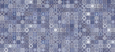 Плитка настенная Cersanit Hammam голубой рельеф 20x44 (кв.м.) от Водопад  фото 1