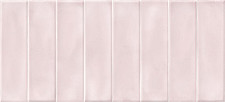 Плитка настенная Cersanit Pudra кирпич розовый рельеф 20x44 (кв.м.) от Водопад  фото 1