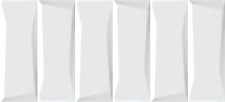 Плитка настенная Cersanit Evolution кирпичи белый рельеф 20x44 (кв.м.) от Водопад  фото 1