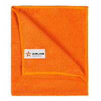 Салфетка Airline ABA02 из микрофибры оранжевая, 35х40 см от Водопад  фото 2