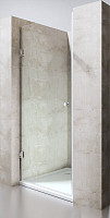 Душевая дверь Oporto OS1 60х190 см в нишу, стекло прозрачное от Водопад  фото 1
