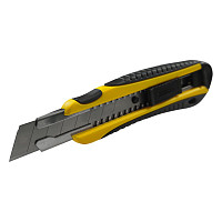 Нож строительный Berger BG1354 с сегментированным лезвием 18мм (3 лезвия в комплекте) от Водопад  фото 2