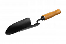 Совок Grinda ProLine 421512 посадочный, деревянная ручка, 180х90х375 мм от Водопад  фото 1