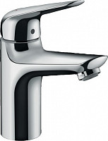 Смеситель для раковины Hansgrohe Novus 71030000 с донным клапаном, хром от Водопад  фото 1