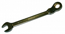 Ключ с трещоткой Skrab 44380, 10 мм шарнирный от Водопад  фото 1