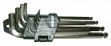 Ключи шестигранные Skrab 44722 1-10 мм 9 шт длинные от Водопад  фото 2