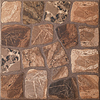 Керамогранит Cersanit Vilio коричневый рельеф 29,8x29,8 (кв.м.) от Водопад  фото 1