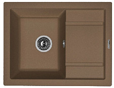 Мойка Florentina Липси 20.155.C0660.105 660x510, кварцевый композит, 1 чаша, цвет коричневый от Водопад  фото 1