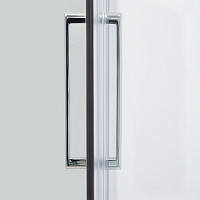 Душевой уголок WasserKRAFT Leine 35P38 1000х1000х2000, прозрачное стекло, профиль серебро от Водопад  фото 3