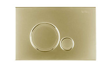 Кнопка смыва Belbagno Sfera BB018-SR-ORO, золото от Водопад  фото 1