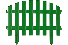 Декоративный забор Grinda  Ар Деко 422203-G  28х300 см, зеленый от Водопад  фото 1