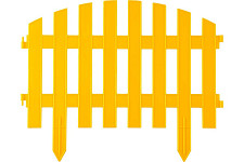 Декоративный забор Grinda  Ар Деко 422203-Y  28х300 см, желтый от Водопад  фото 1