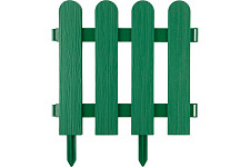 Декоративный забор Grinda  Штакетник 422209-G  29х224 см, зеленый от Водопад  фото 1