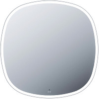 Зеркало AM.PM M8FMOX0801WGS 80 см сложной формы с контурной LED-подсветкой, ИК- сенсором, квадрат от Водопад  фото 1