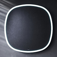 Зеркало AM.PM M8FMOX0801WGS 80 см сложной формы с контурной LED-подсветкой, ИК- сенсором, квадрат от Водопад  фото 4