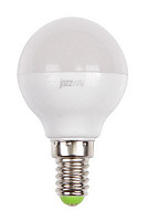 Лампа светодиодная JazzWay PLED-SP, 2859570A, 9 Вт, G45 шар 3000 К, теплый белый, E 14, 820 Лм от Водопад  фото 1