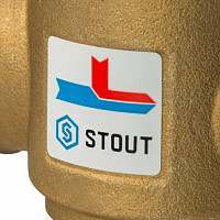 Клапан термостатический Stout SVM-0030-325504 смесительный G 1” 1/4 НР 55°С от Водопад  фото 4