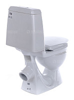 Унитаз-компакт Sanita Идеал WC.CC/Ideal/1-P/WHT.G/S1 Стандарт белый S1 от Водопад  фото 4