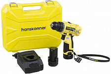Шуруповерт аккумуляторный Hanskonner HCD1230R от Водопад  фото 1