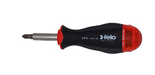 Отвертка Felo 37320805 с магнитным держателем под биты с набором бит 8шт от Водопад  фото 1