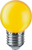 Лампа светодиодная Navigator 71830 NLL-G45-1-230-Y-E27 1 Вт, шар, E 27 от Водопад  фото 1