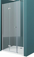 Душевая дверь Belbagno Albano ALBANO-BS-13-40+60-C-Cr 1000х1950, стекло прозрачное, профиль хром, складная от Водопад  фото 2