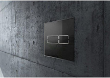 Кнопка смыва электронная Tece Lux mini 9240961, стекло, черная от Водопад  фото 3