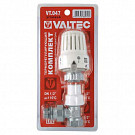 Комплект Valtec клапан + термоголовка 1/2&quot; ВР-НР угловой
