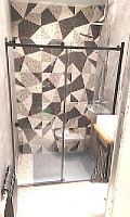 Душевая дверь Oporto OS7PВ 170х190 см в нишу, стекло прозрачное от Водопад  фото 2